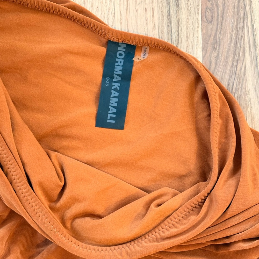 Norma Kamali Diana Gown Bronze - Picture 5 of 5